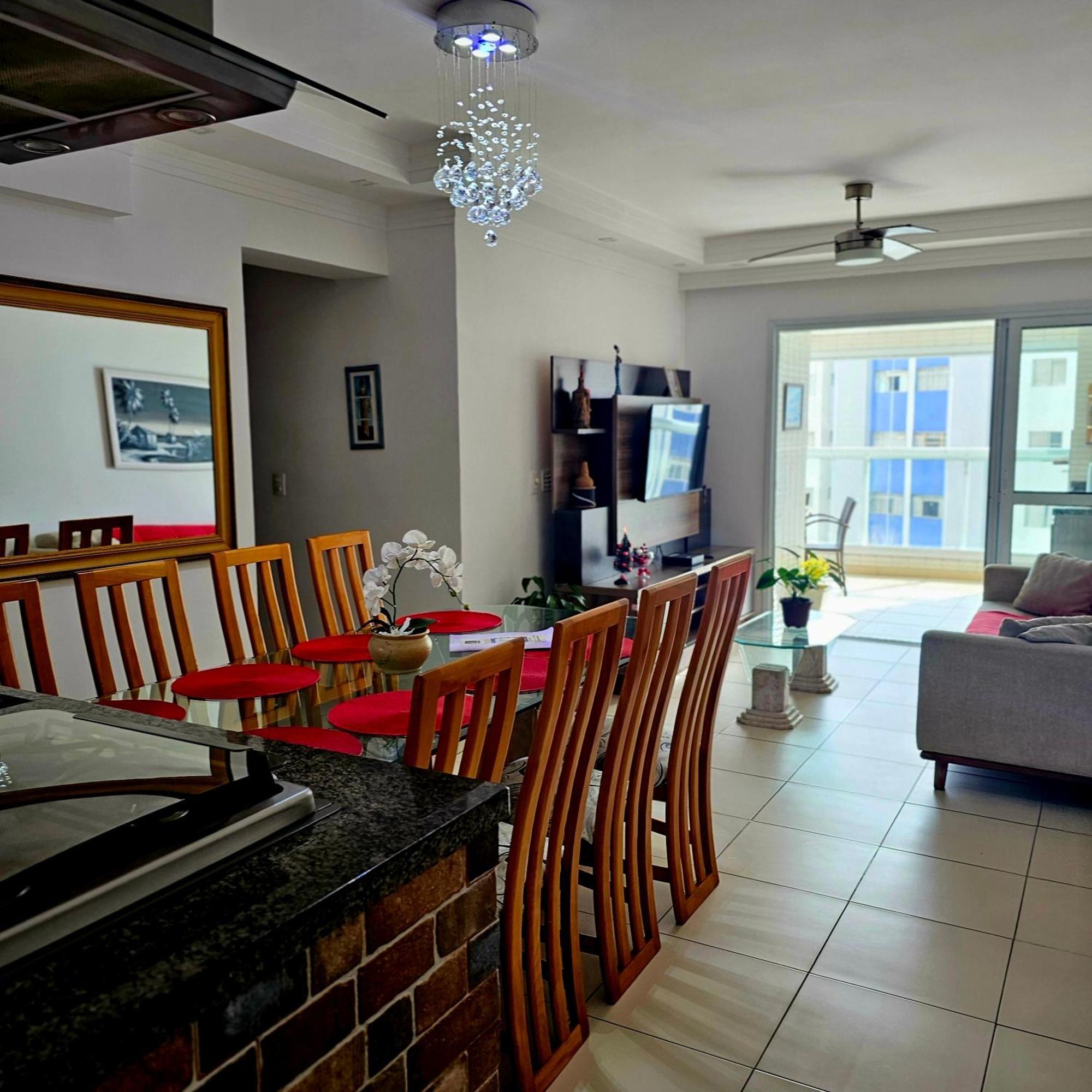 Requinte E Sofisticacao Apartment Praia Grande  Luaran gambar