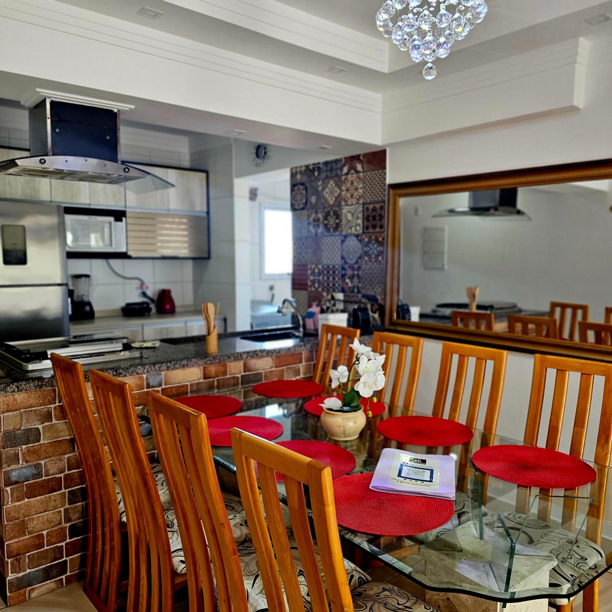 Requinte E Sofisticacao Apartment Praia Grande  Luaran gambar