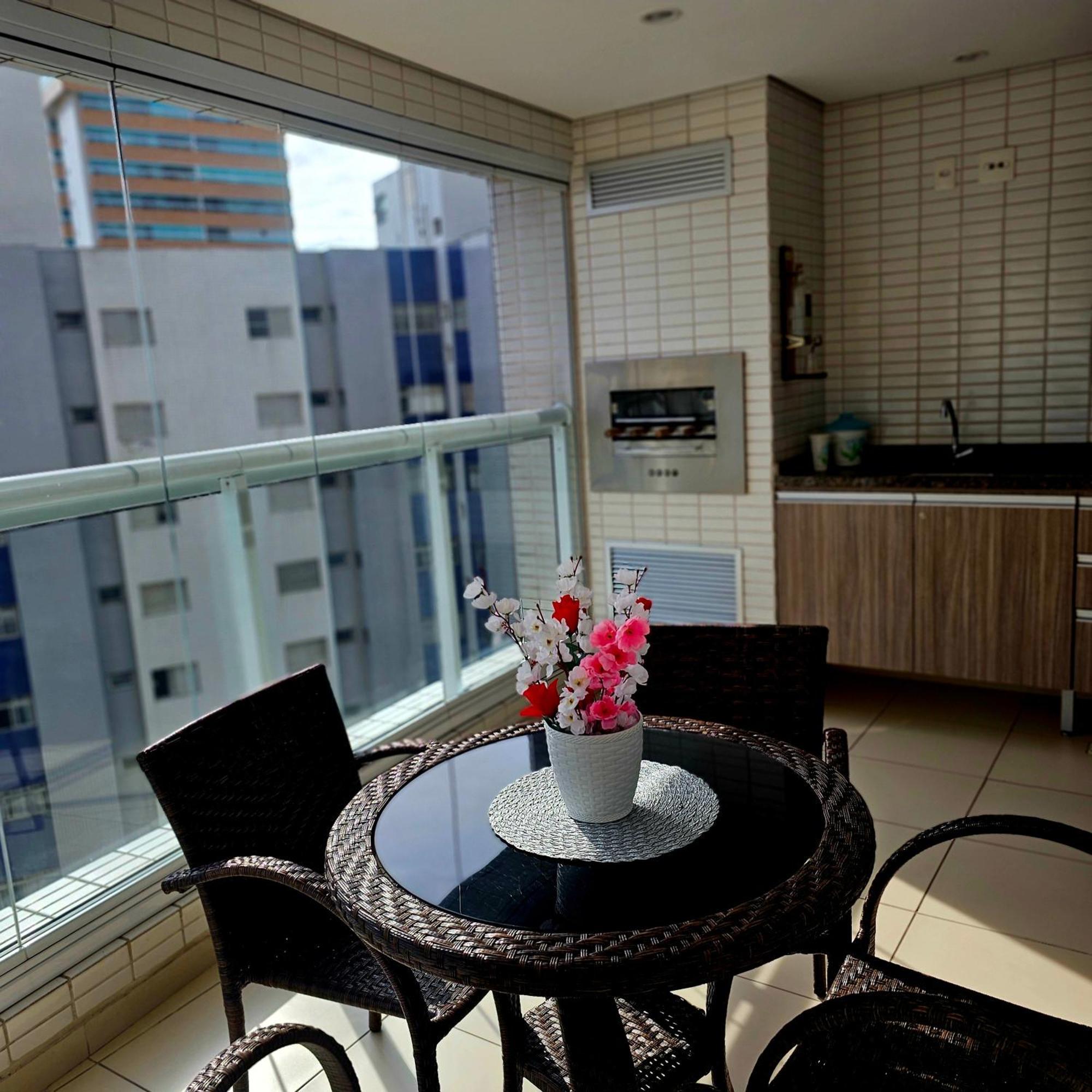 Requinte E Sofisticacao Apartment Praia Grande  Luaran gambar