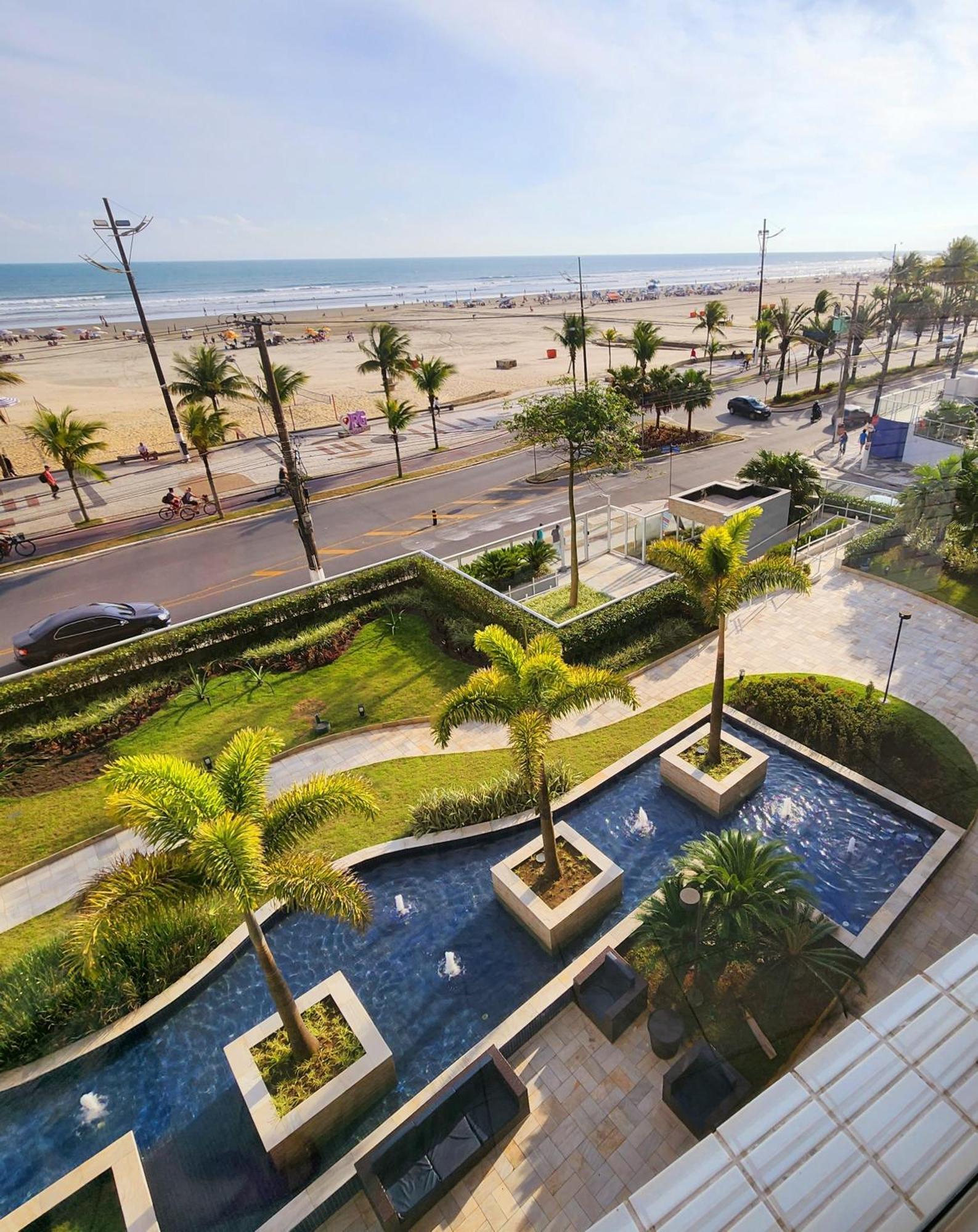 Requinte E Sofisticacao Apartment Praia Grande  Luaran gambar