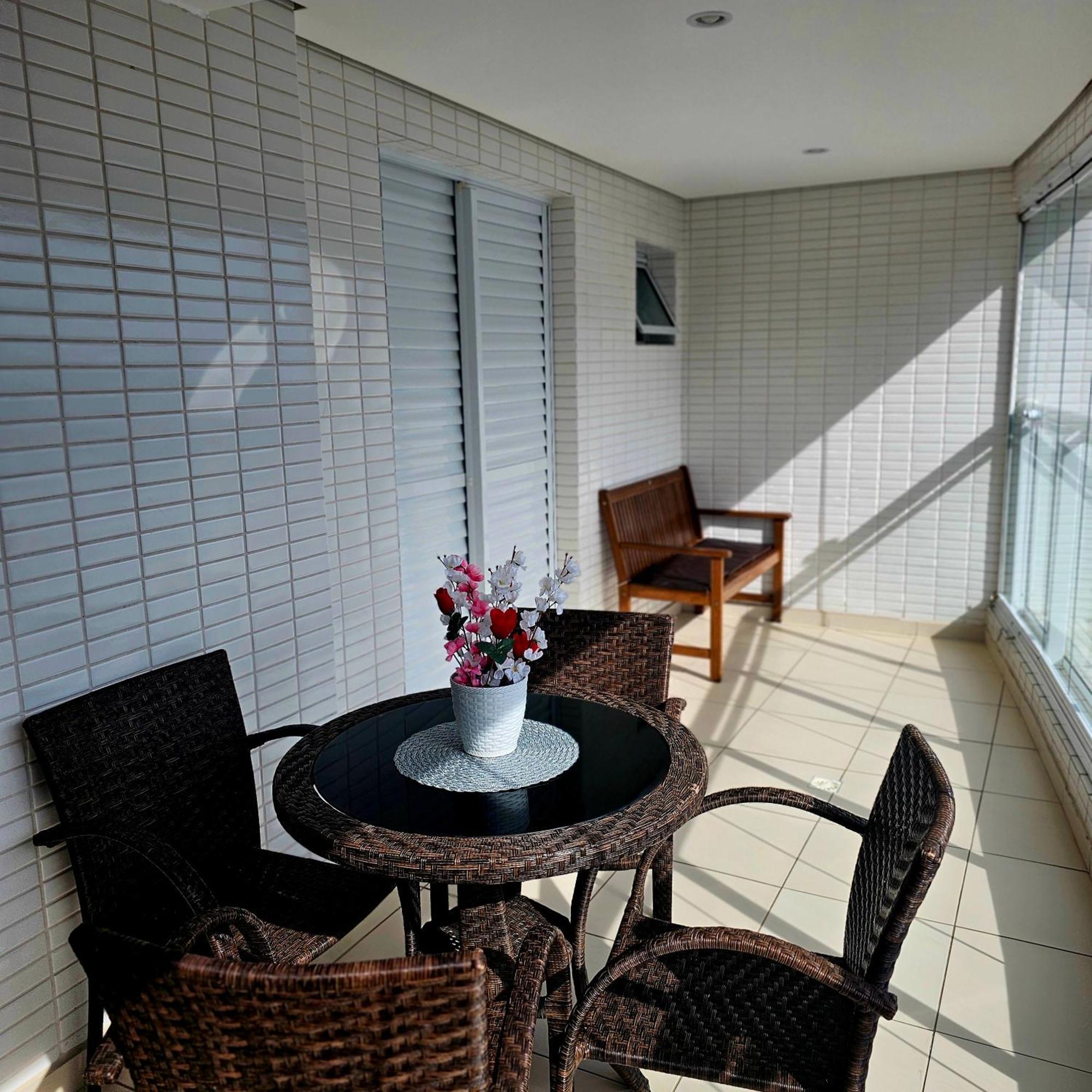 Requinte E Sofisticacao Apartment Praia Grande  Luaran gambar